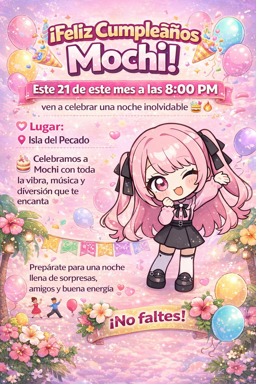 Cumpleaños de Mochi